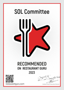 RestaurantGuru_Certificate SOL Committee